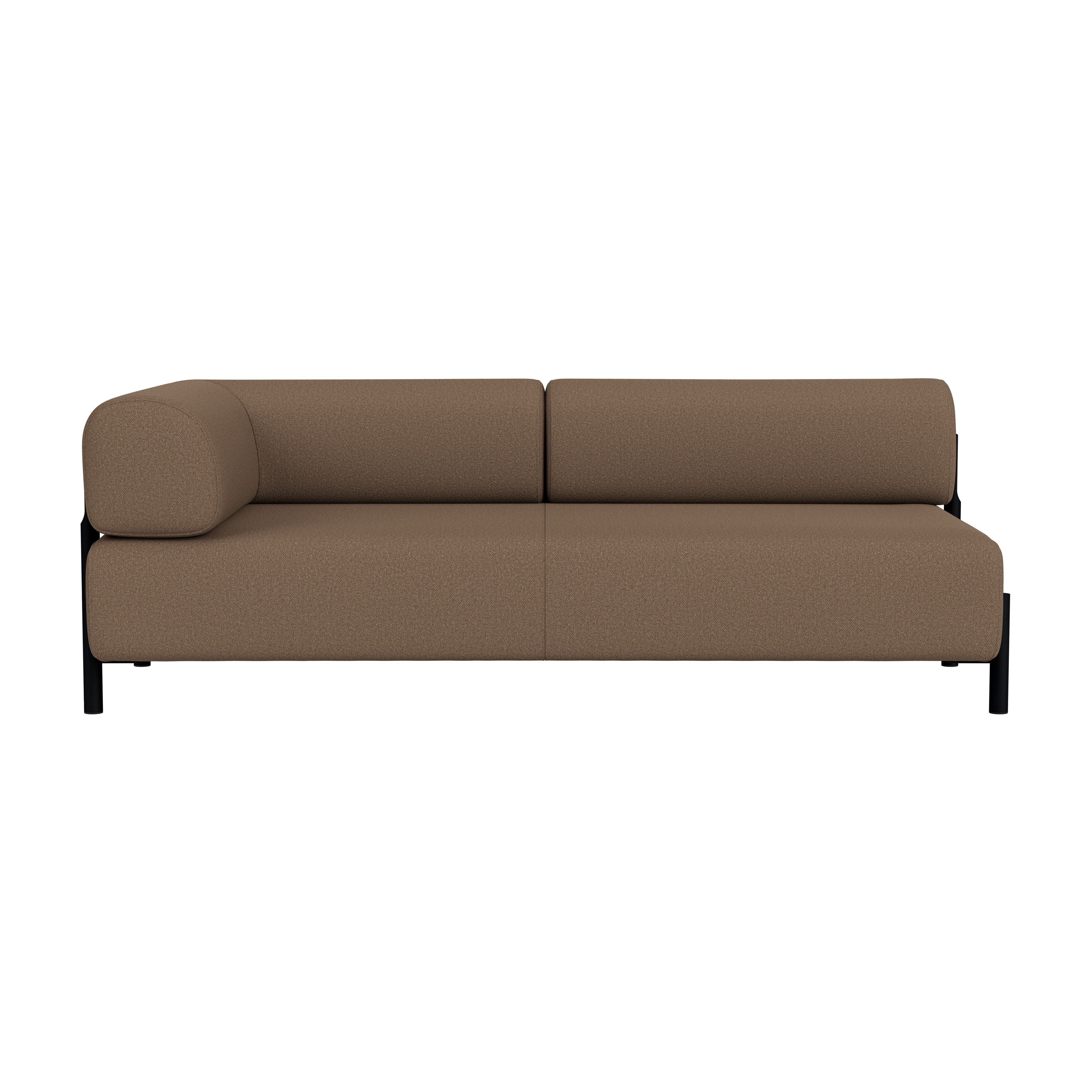 Palo 2-seater Sofa Chaise Left, Autumn 361/Black , Art. no. 90758 (image 2)