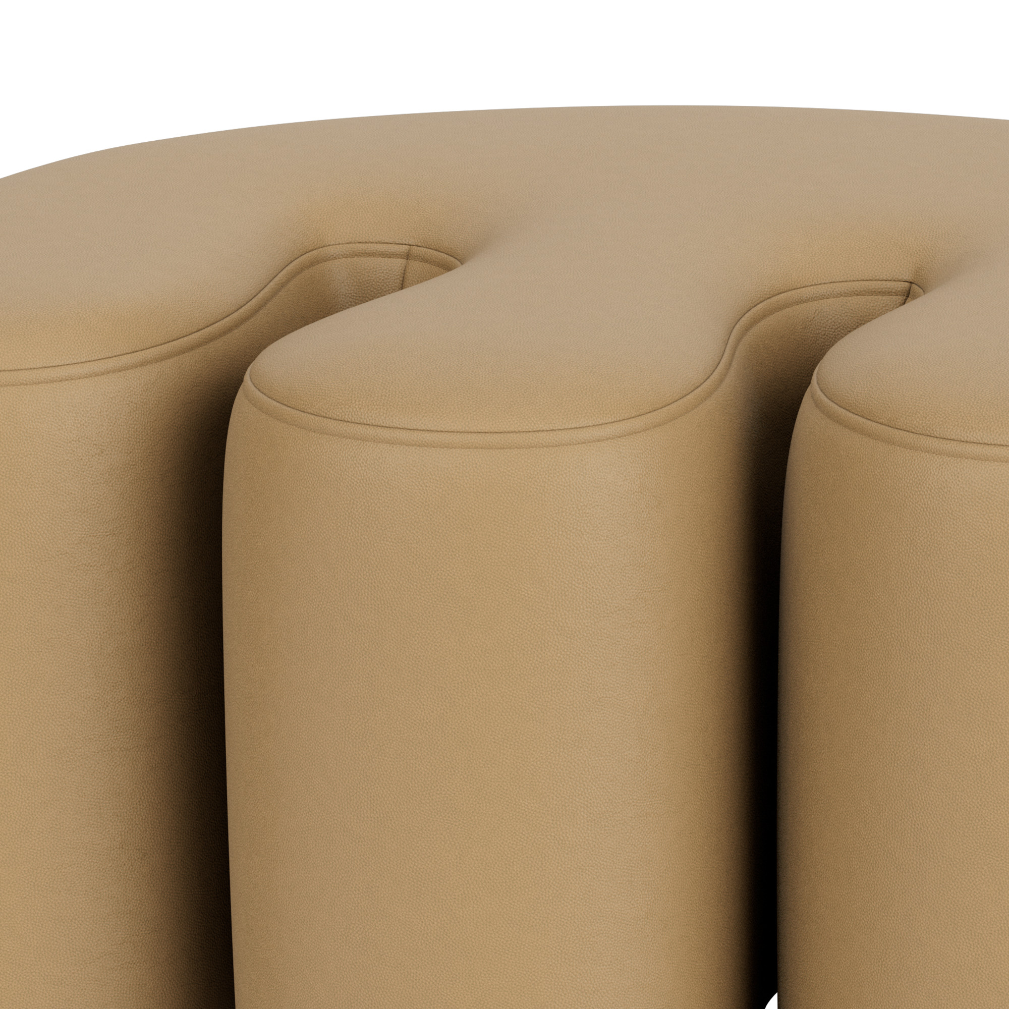 Palma Pouf Medium, Elmosoft 03009