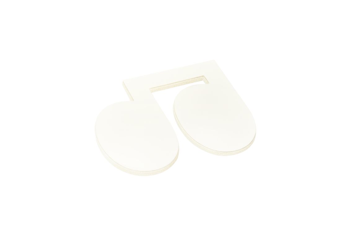 Disco Coasters (Set of 4), Cream, Art. no. 31065 (image 2)