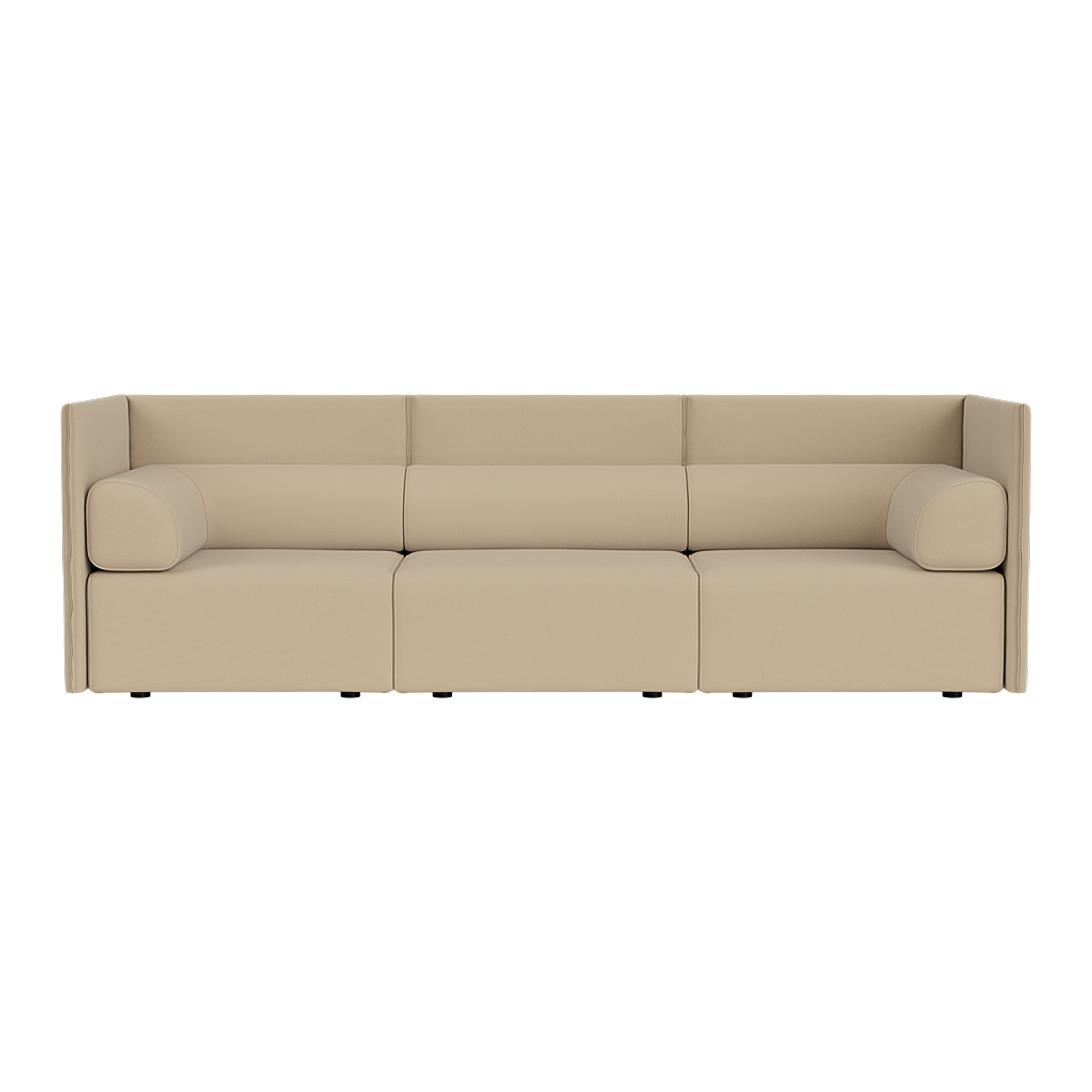 Palo Block 3-seater Sofa Medium Back with Armrests, Autumn 221, Art. no. 95015 (image 2)