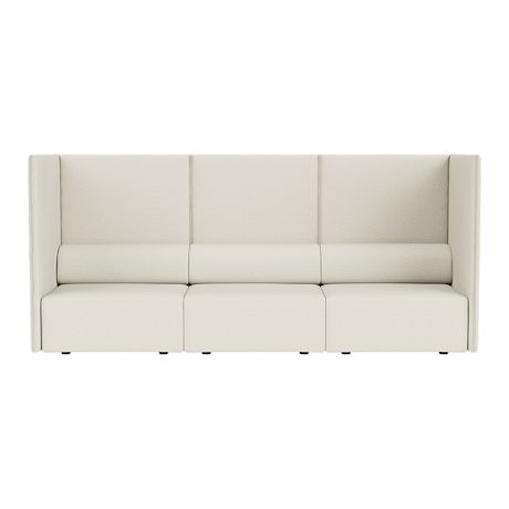 Palo Block 3-seater Sofa High Back, Amdal 110
