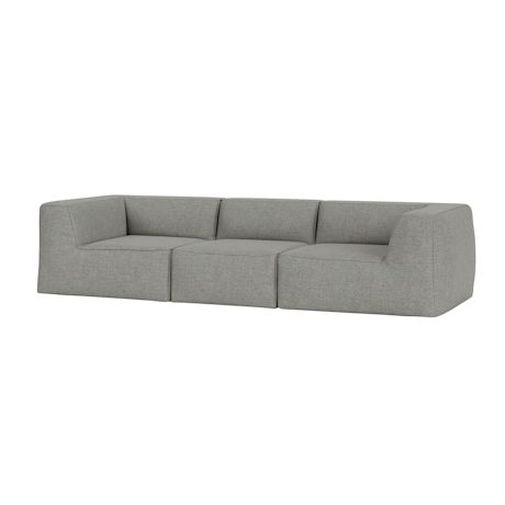 Great 3-seater Sofa Narrow, Safire 0012 (UK)