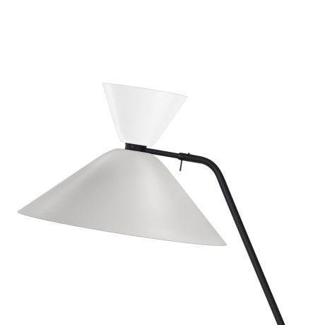 Alphabeta Floor Lamp, White / Grey