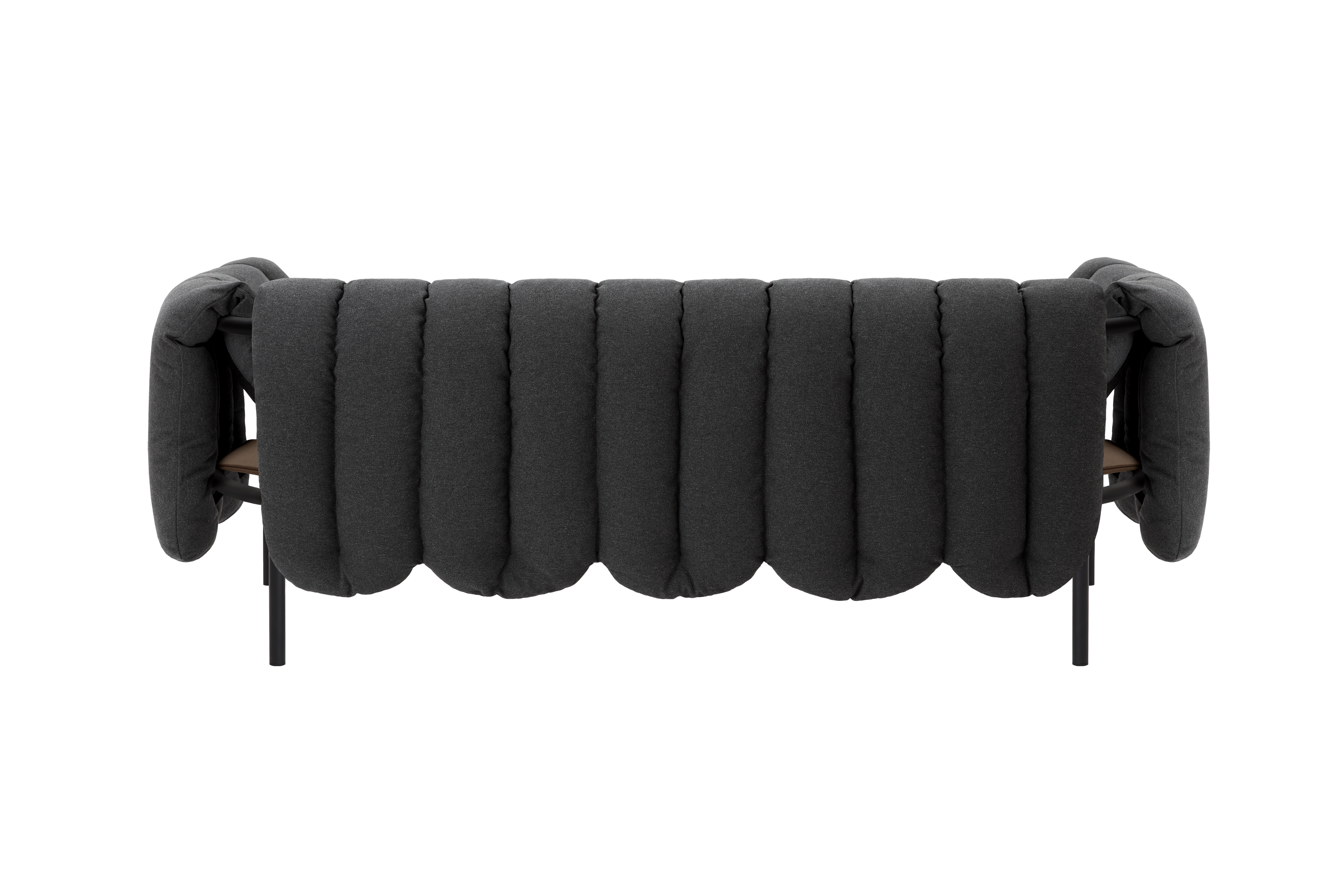 Puffy 2.5-seater Sofa, Anthracite / Black Grey, Art. no. 20718 (image 4)