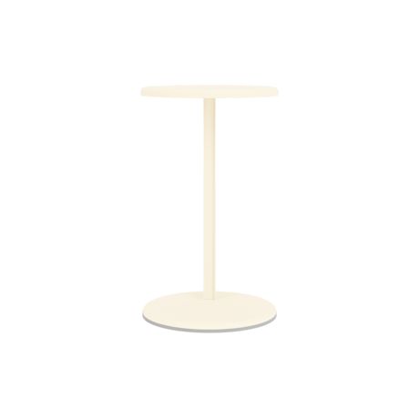 Lolly Side Table, Cream Matte