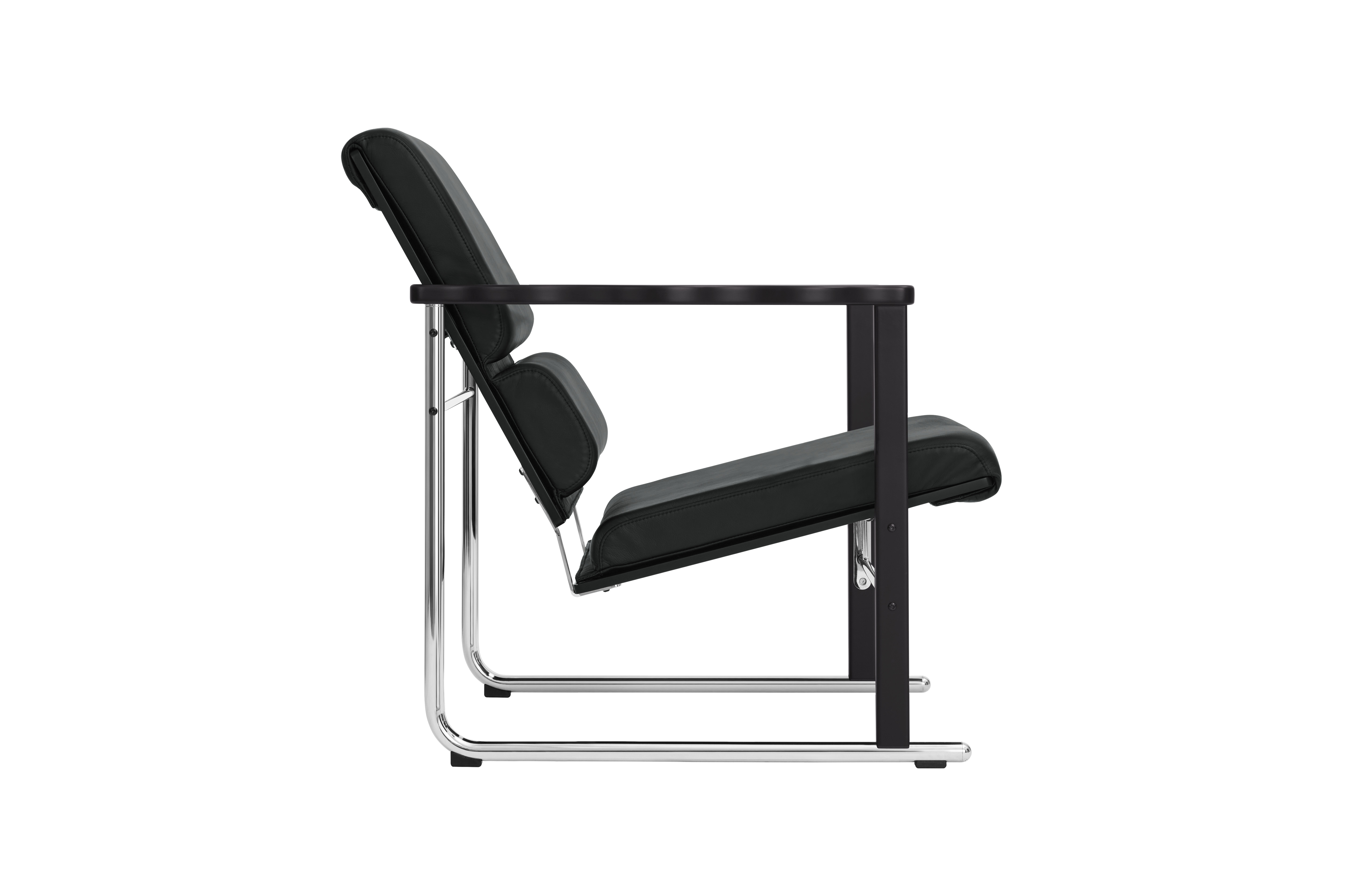 Experiment Lounge Chair, 502 / Black / Black Leather (UK), Art. no. 31555 (image 3)