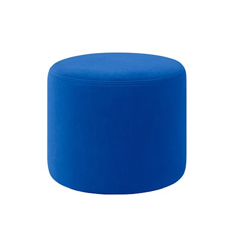 Bon Pouf Round, Blue