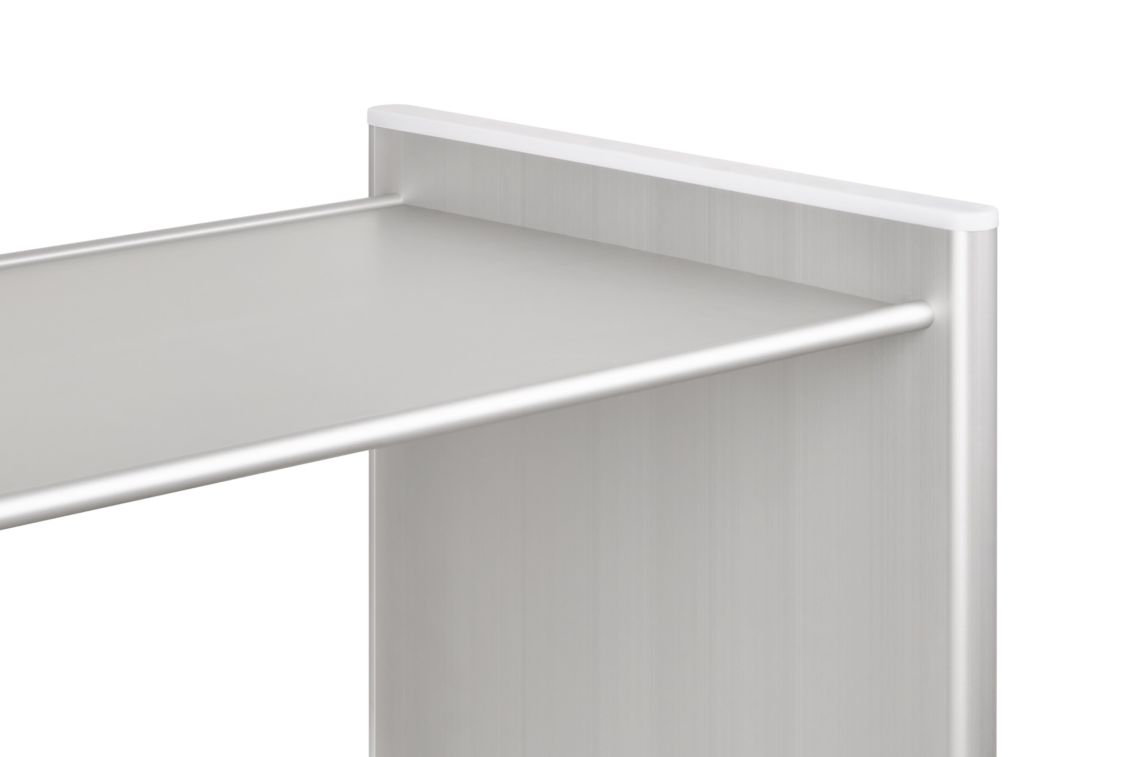 T Shelf L100 / H100, Aluminum, Art. no. 20416 (image 3)