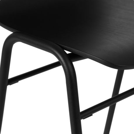 Touchwood Counter Chair, Black / Black