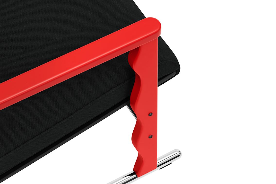 Experiment Lounge Chair, 503 / Red / Black, Art. no. 30950 (image 6)