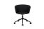 Kendo Swivel Chair 5-star Castors, Black Leather / Black (UK), Art. no. 20525 (image 2)