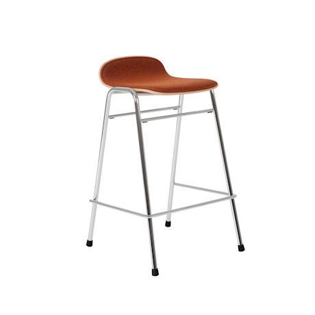 Touchwood Counter Stool, Canyon / Chrome