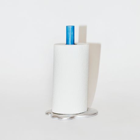 Spill Kitchen Roll Holder, Blue