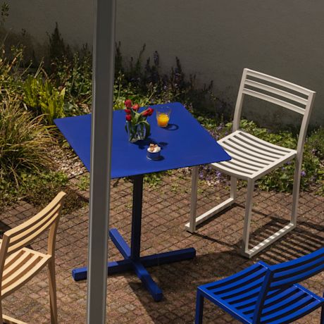 Chop Table Square, Ultramarine Blue