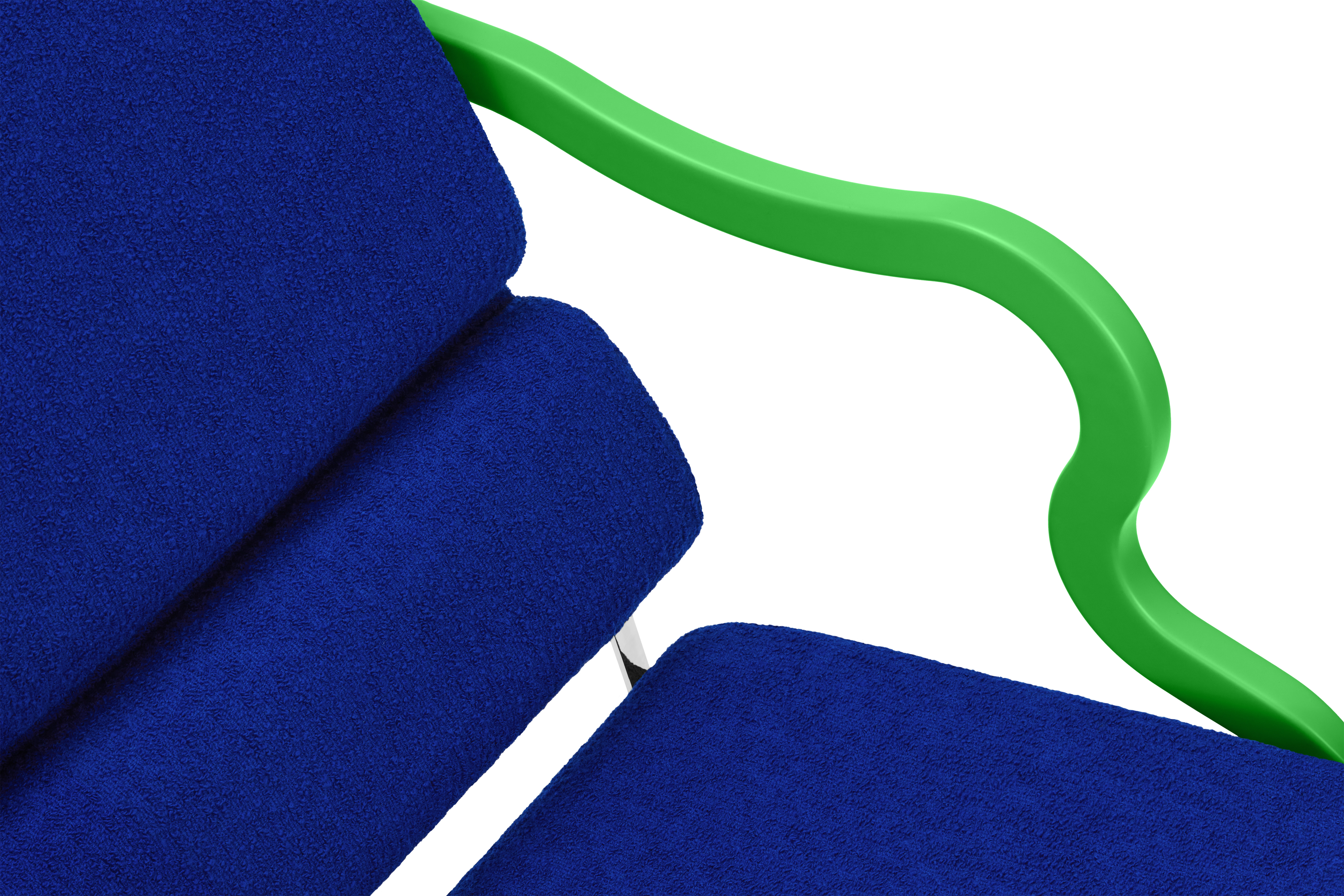 Experiment Lounge Chair, 501 / Green / Ultramarine, Art. no. 30940 (image 5)