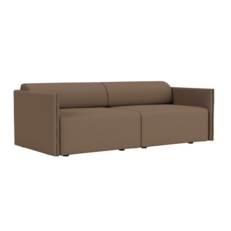Palo Block 2-seater Sofa Low Back, Autumn 361