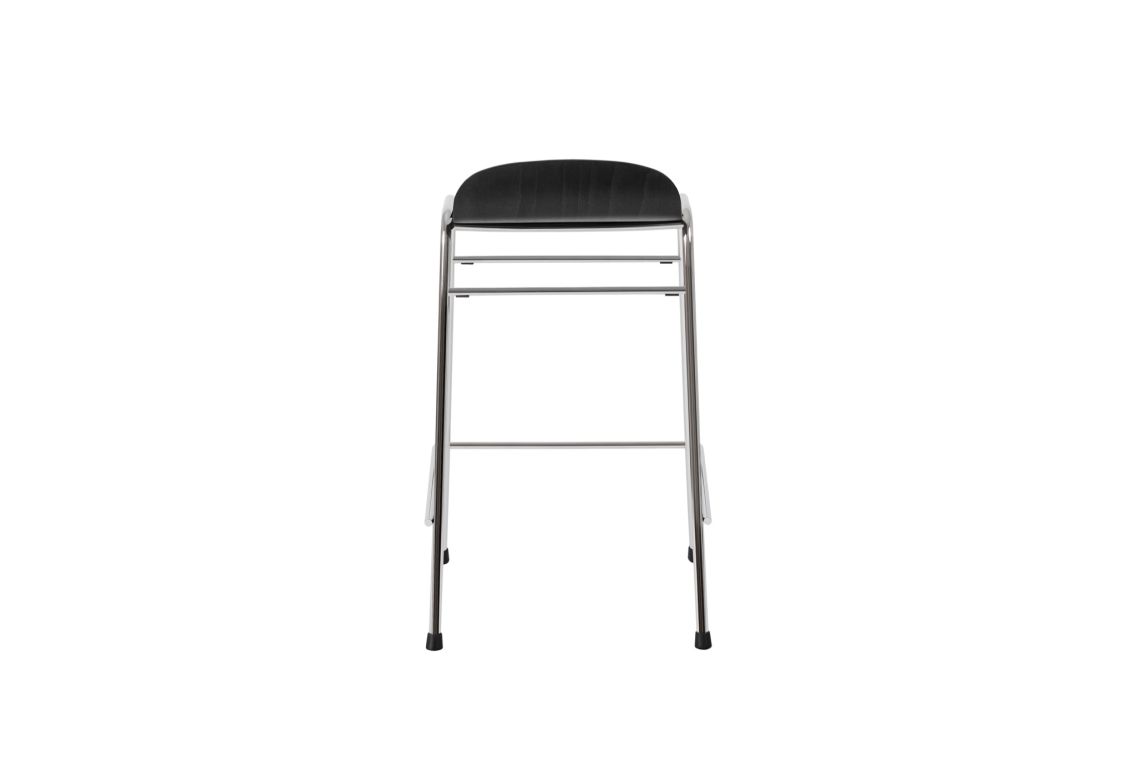 Touchwood Counter Stool, Cobalt / Chrome (UK), Art. no. 20877 (image 4)