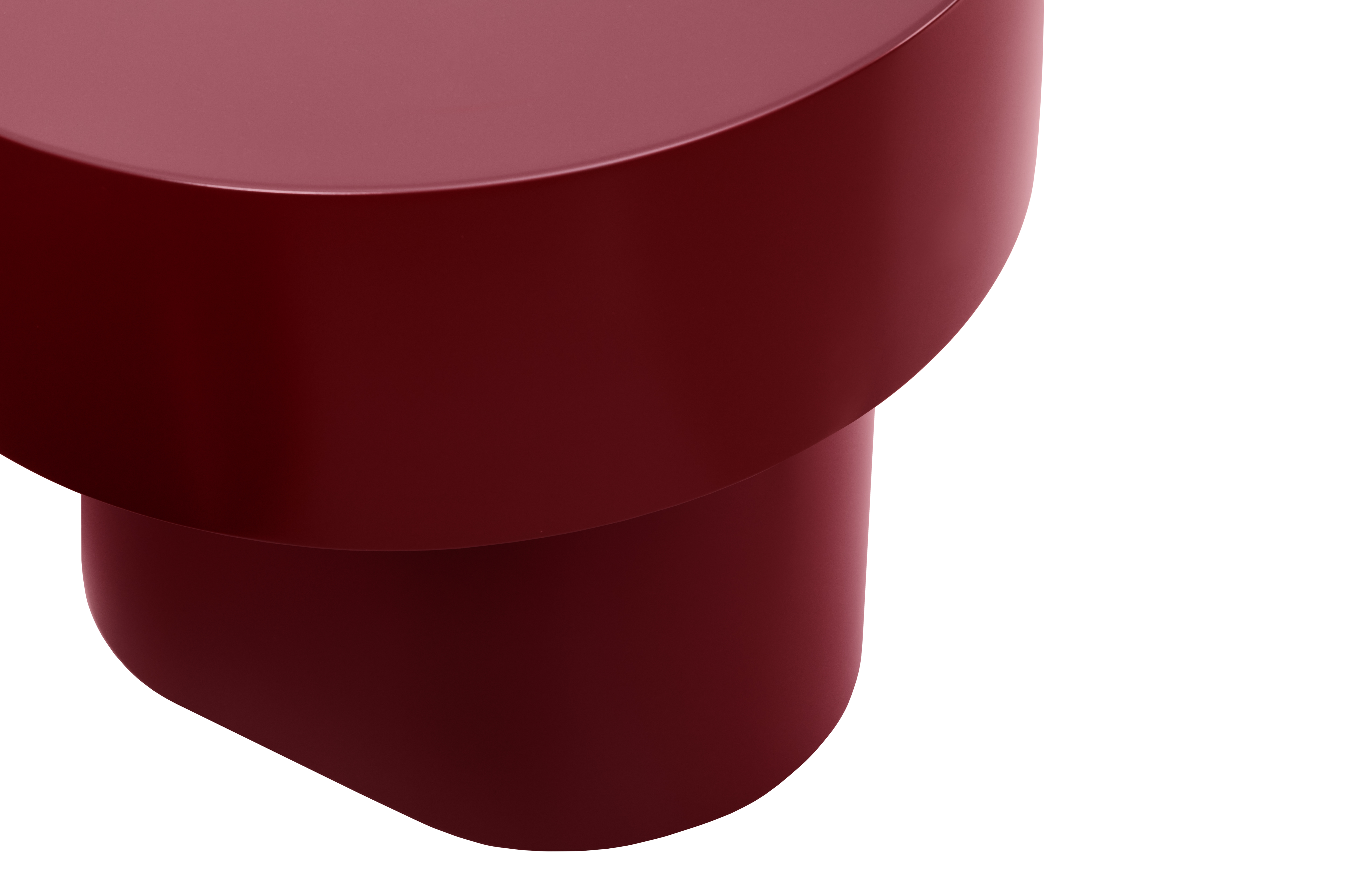 Stump Side Table, Wine Red, Art. no. 31042 (image 3)