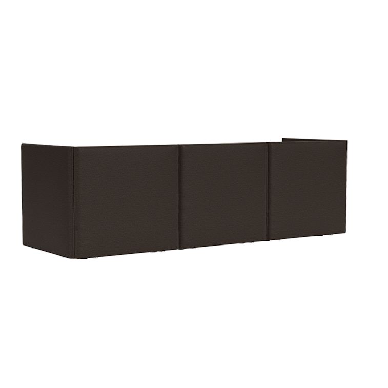 Palo Block 3-seater Sofa Medium Back with Armrests, Amdal 280, Art. no. 95039 (image 4)