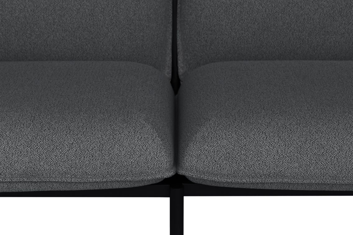 Kumo 2-seater Sofa with Armrests, Graphite (UK), Art. no. 20571 (image 4)