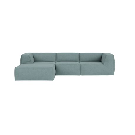 Great 3-seater Sofa Narrow Chaise Left, Cifrado 0741