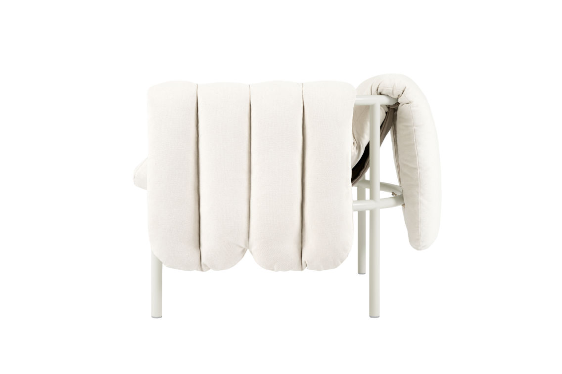 Puffy Lounge Chair, Natural / Cream, Art. no. 20197 (image 3)
