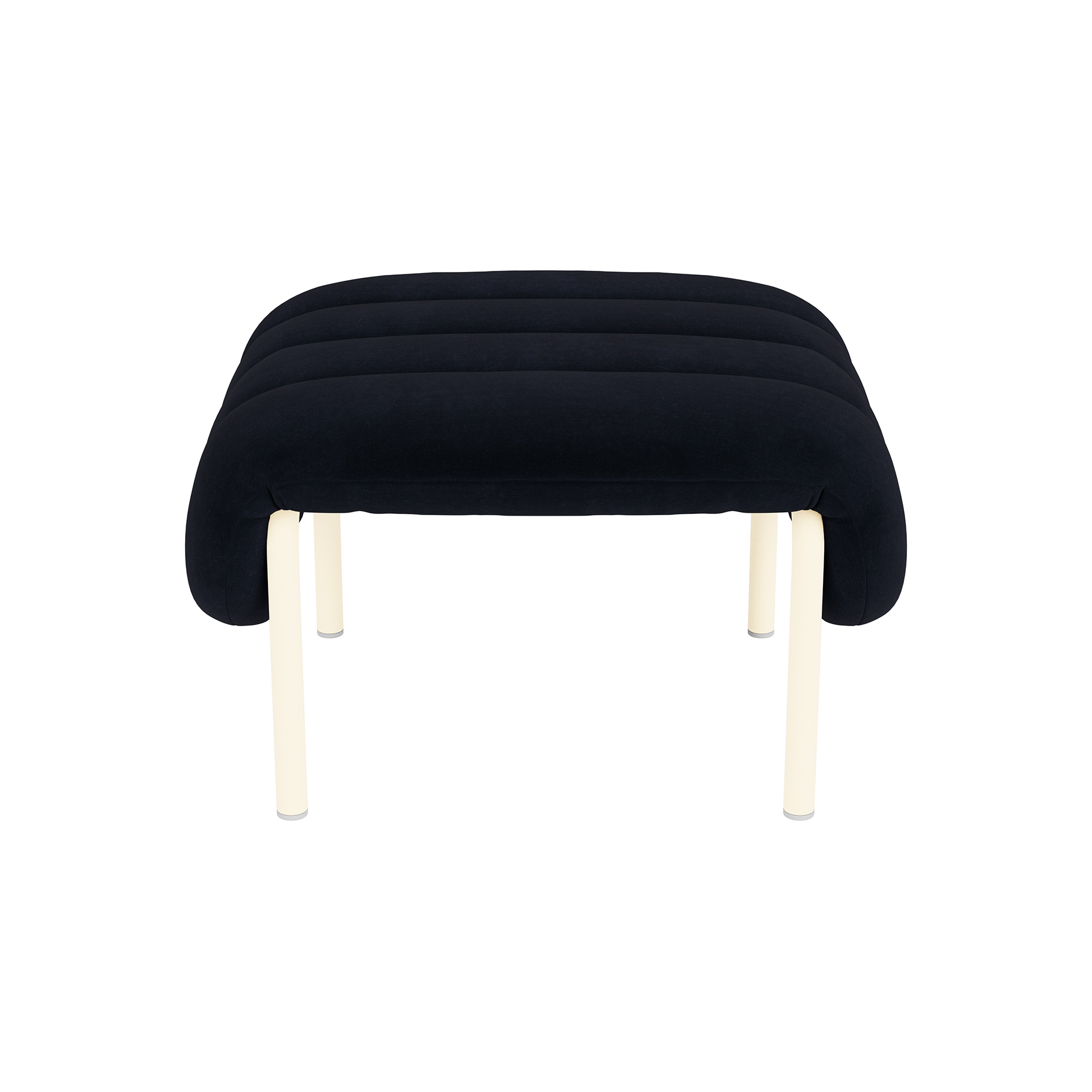 Puffy Ottoman, Velluto Coex VL30 / Cream, Art. no. 31856 (image 2)