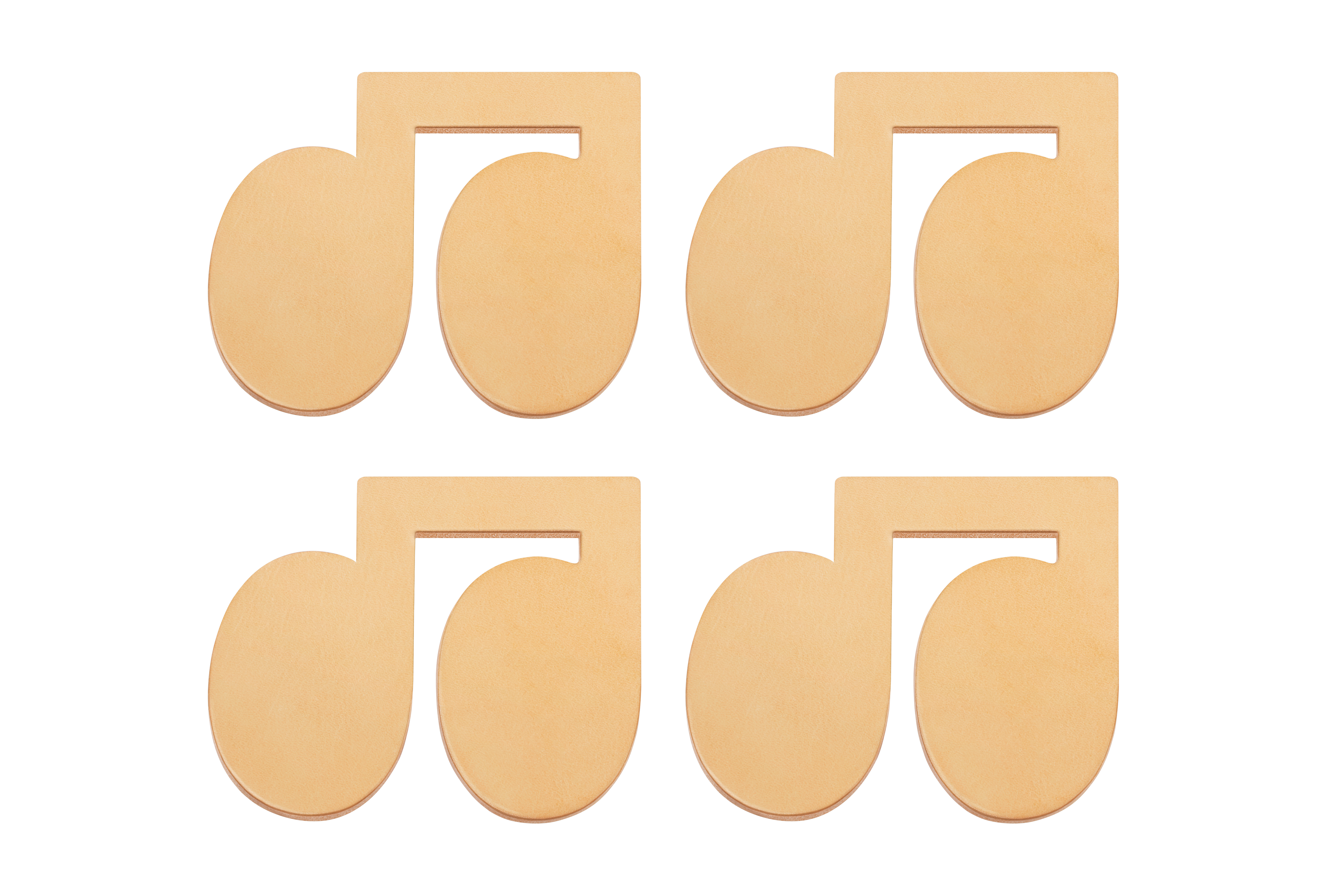 Disco Coasters (Set of 4), Natural, Art. no. 31067 (image 4)