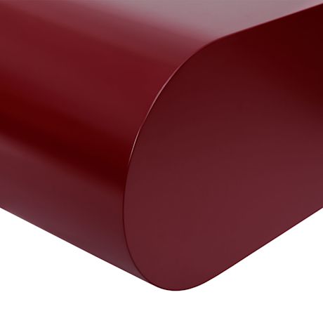 Stump Coffee Table Medium, Wine Red