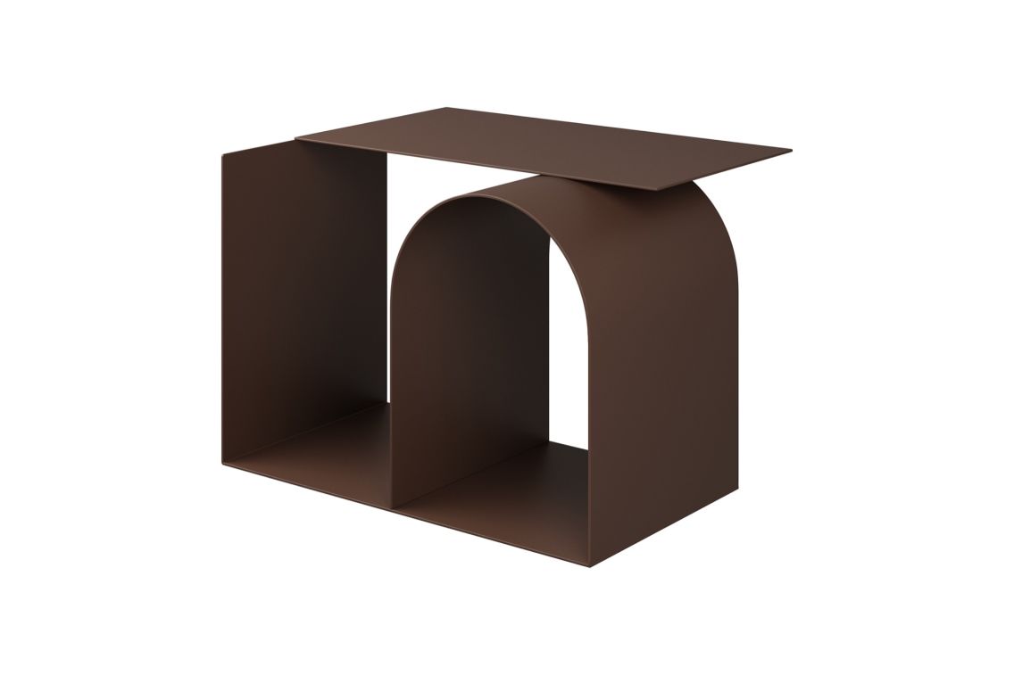 Glyph Side Table Beta, Chocolate Brown, Art. no. 30666 (image 2)