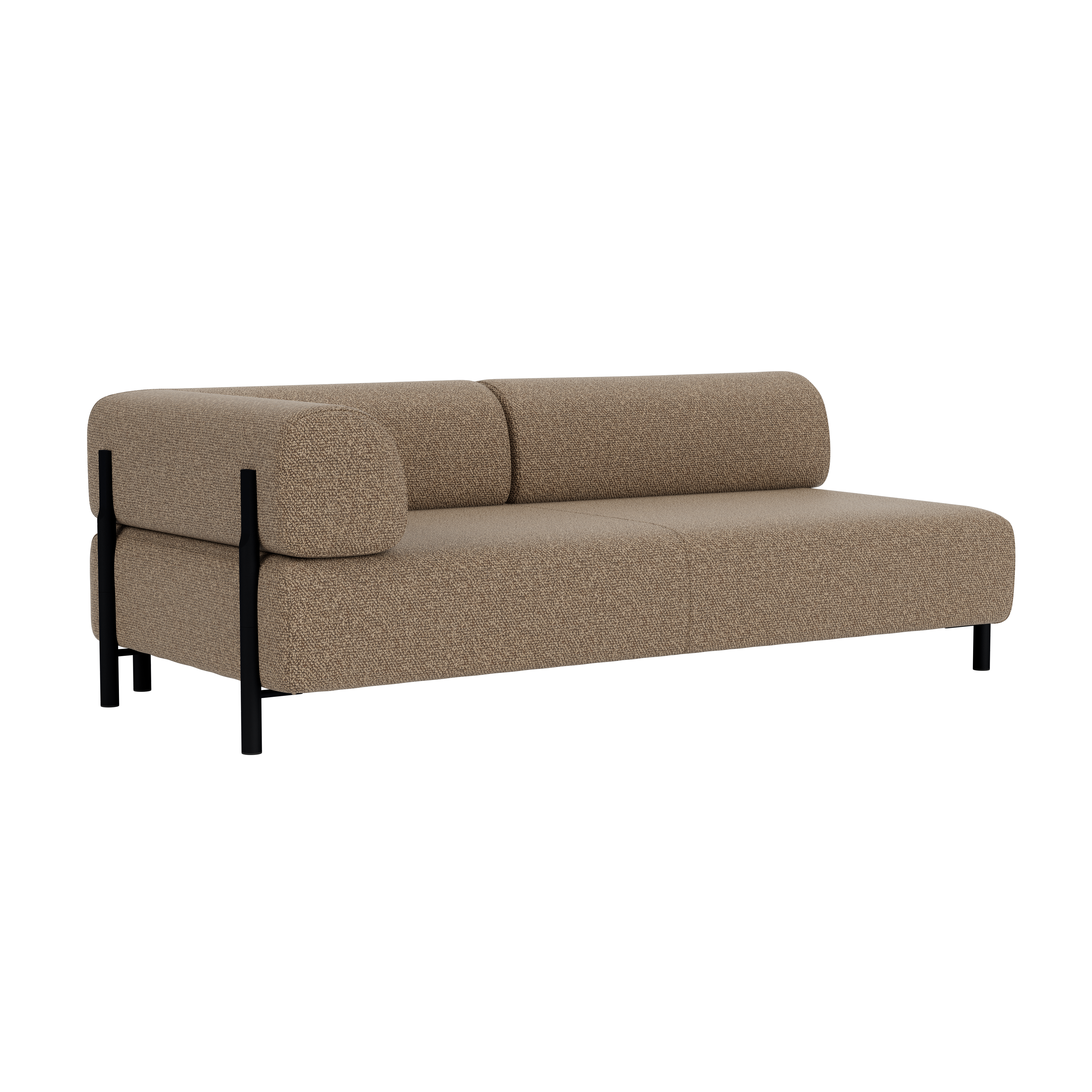 Palo 2-seater Sofa Chaise Left, Storr 3405/Black, Art. no. 90778 (image 1)