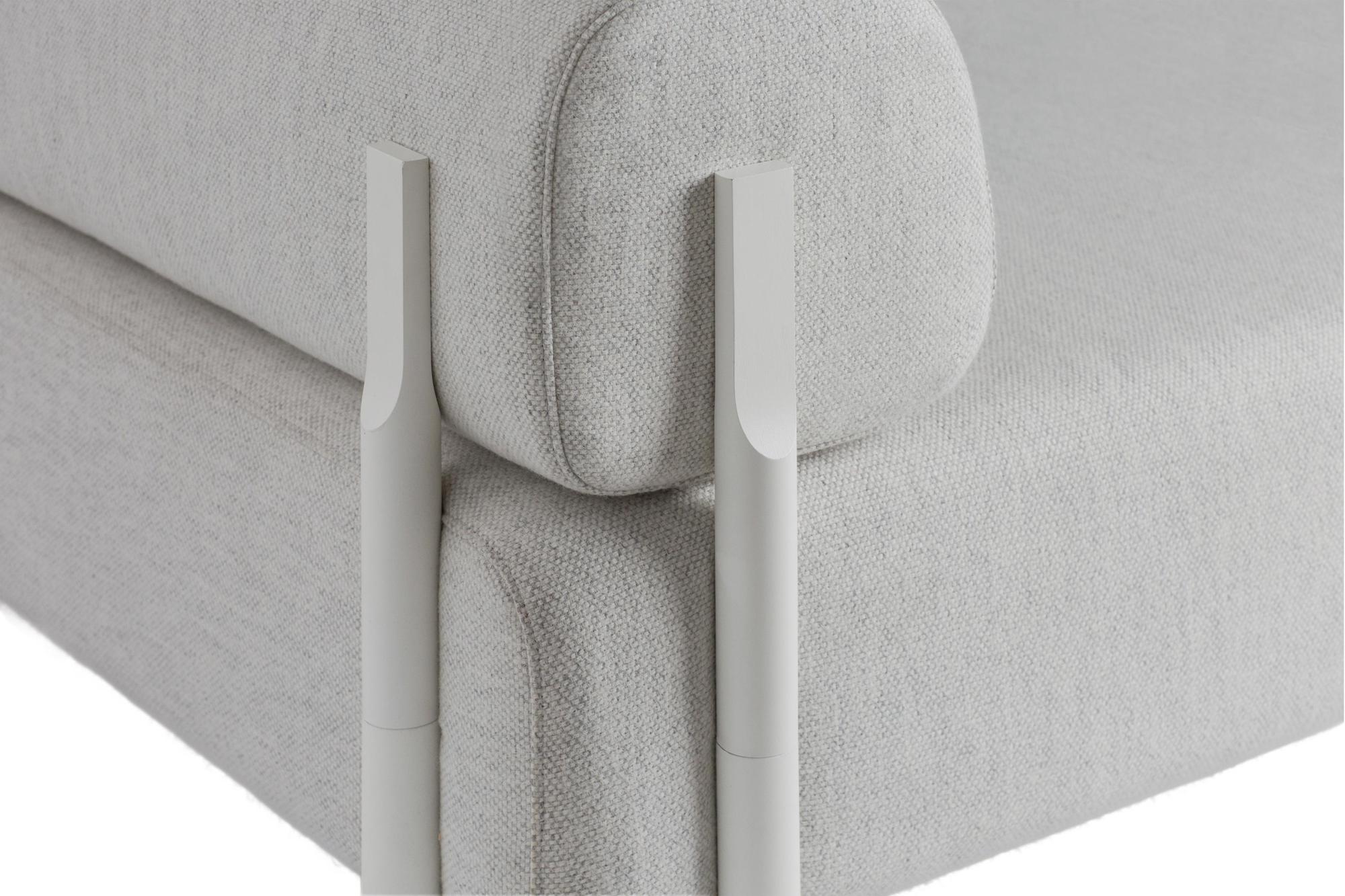 Palo 2-seater Sofa Chaise Right, Chalk, Art. no. 12922 (image 4)