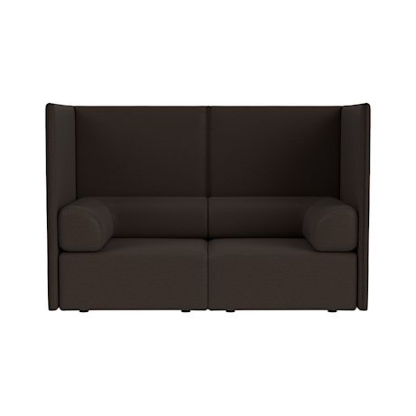 Palo Block 2-seater Sofa High Back with Armrests, Amdal 280