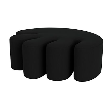 Palma Pouf Large, Steelcut 3 0190