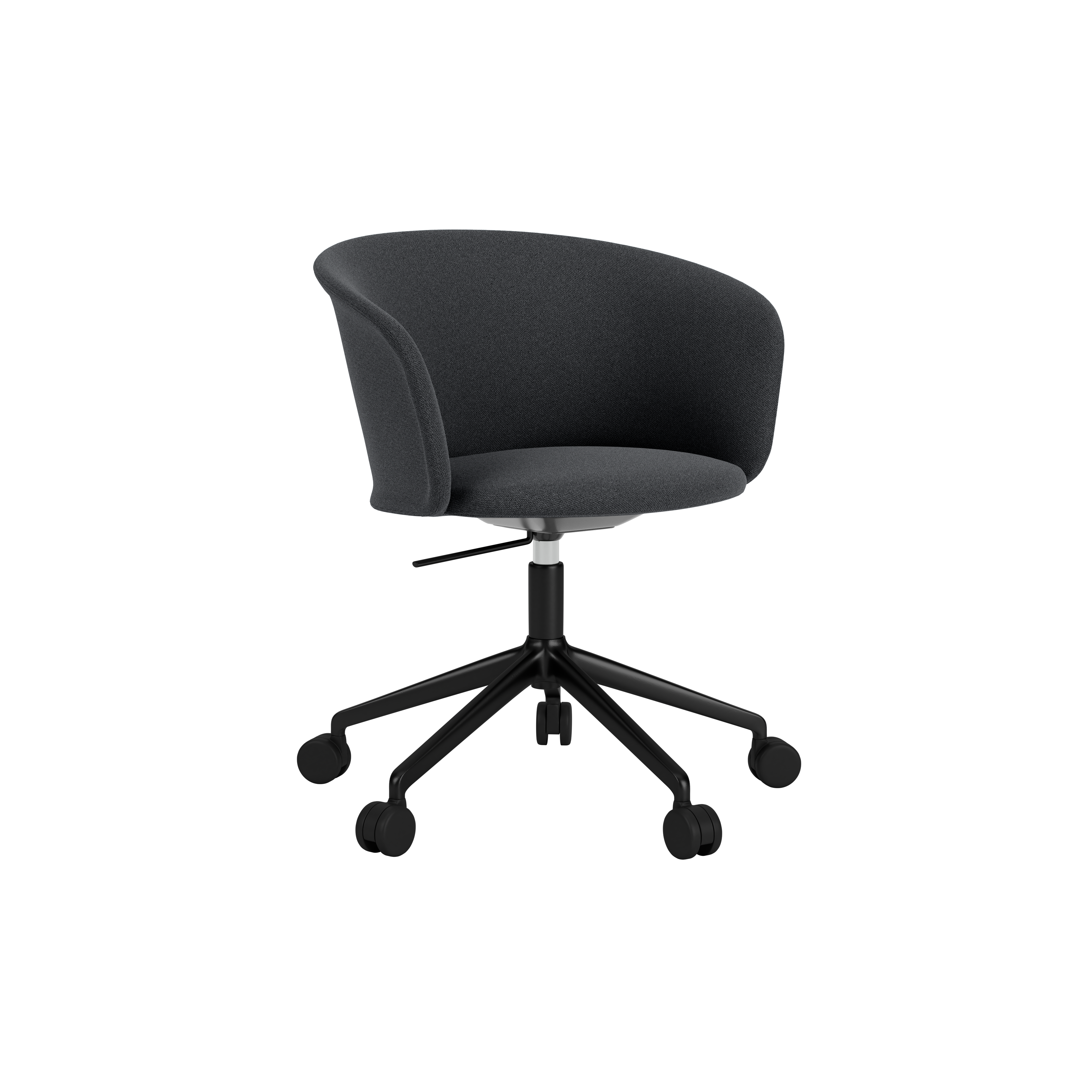 Kendo Swivel Chair 5-star Castors, Cura 60019/Black, Art. no. 32024 (image 1)