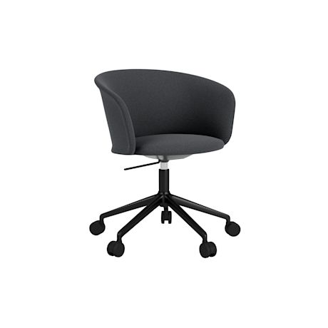 Kendo Swivel Chair 5-star Castors, Cura 60019/Black
