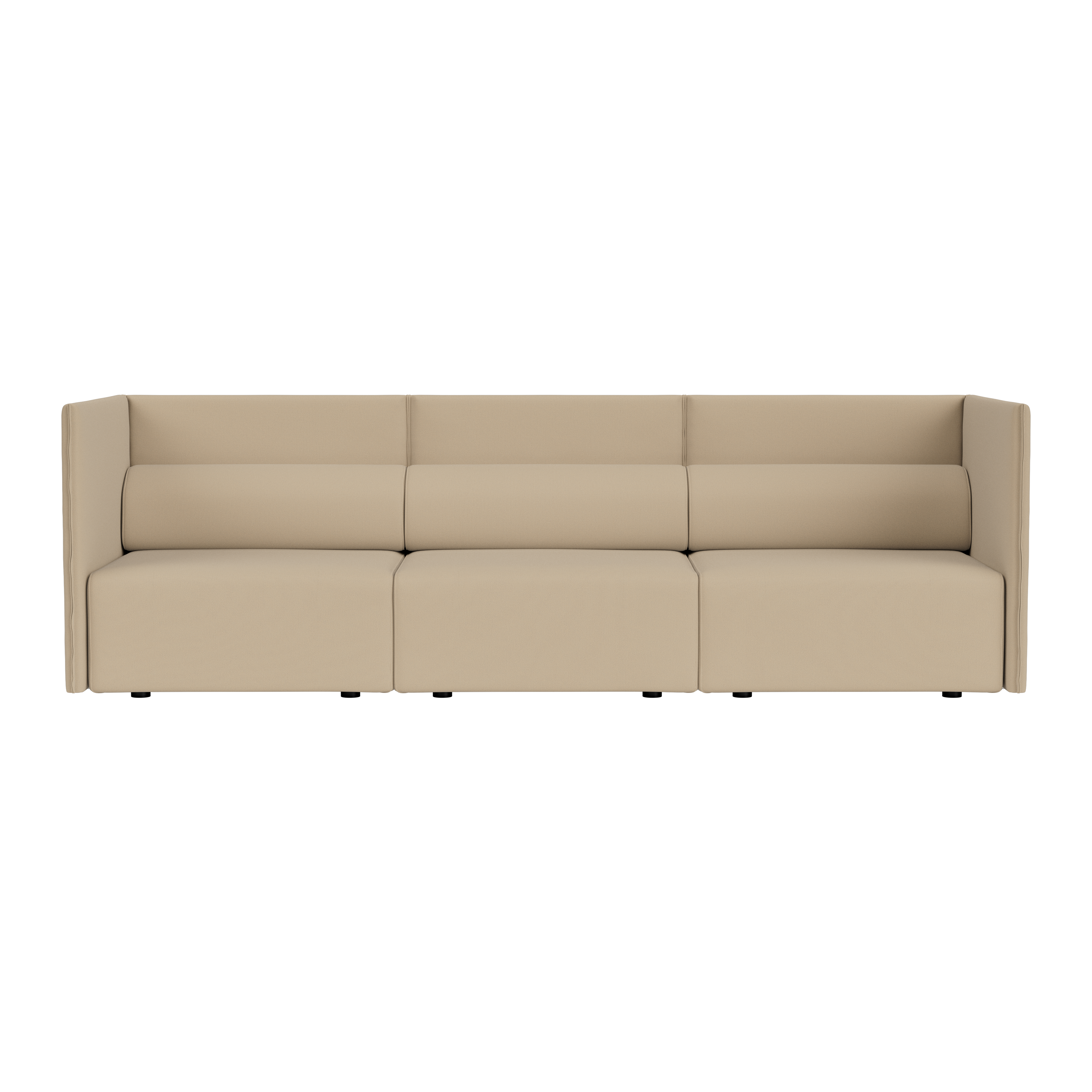 Palo Block 3-seater Sofa Medium Back, Autumn 221
