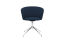 Kendo Swivel Chair 4-star Return, Dark Blue / Polished (UK), Art. no. 20549 (image 2)