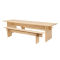 Table 275 cm / 108.3 in + Benches