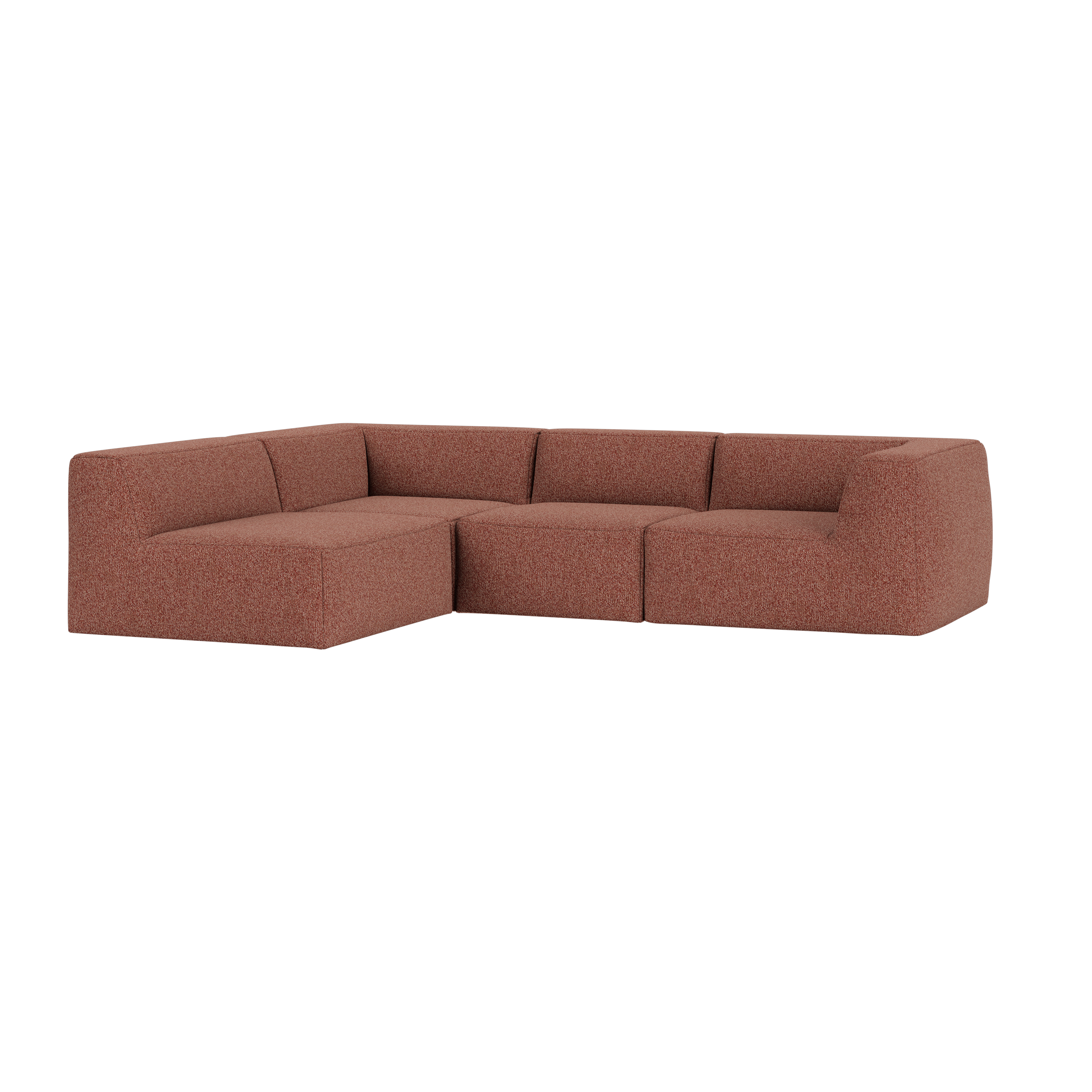 Great 3-seater Sofa Narrow Corner Left, Safire 0013 (UK)