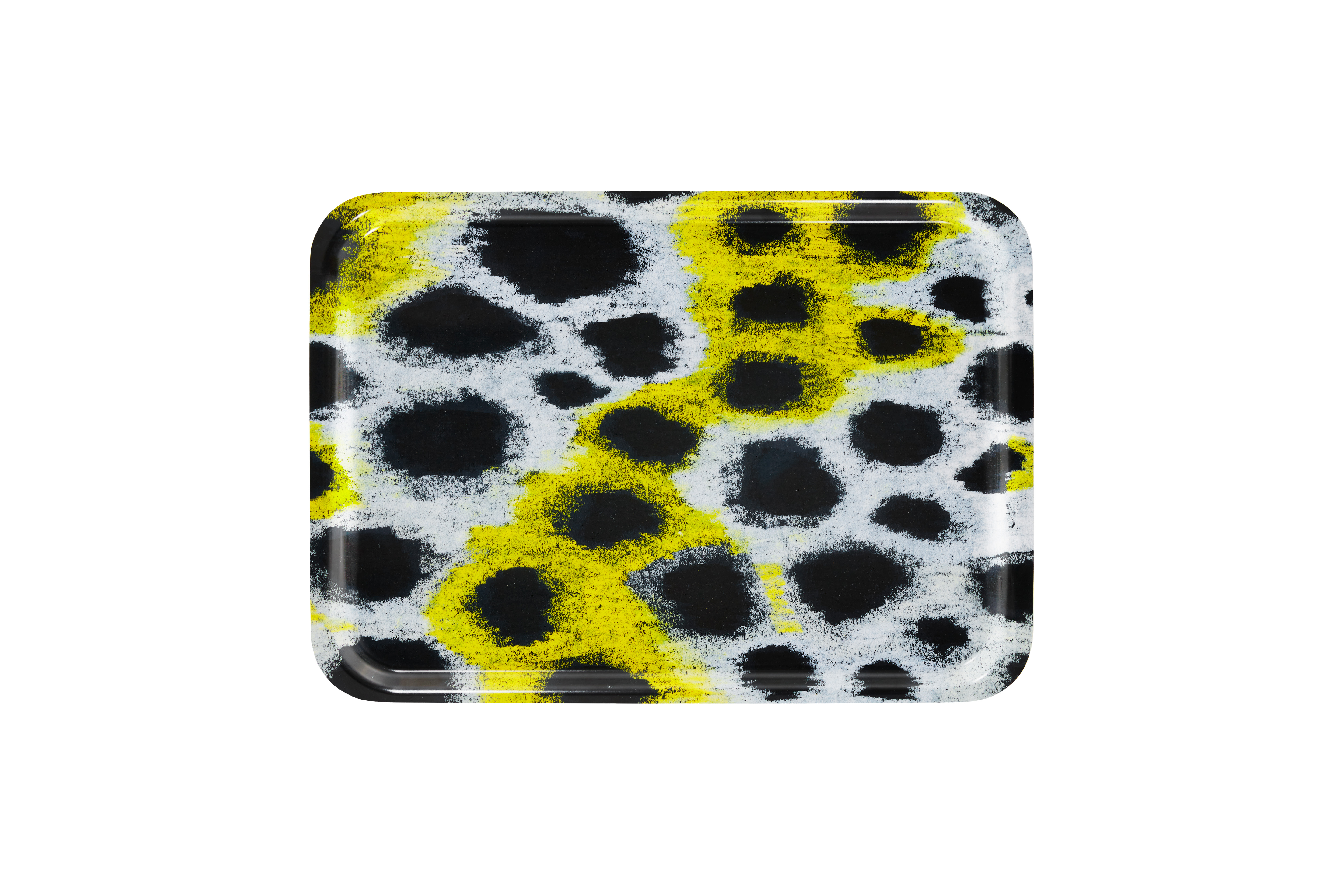 Monster Rectangular Tray Medium, White / Yellow / Black, Art. no. 31434 (image 1)