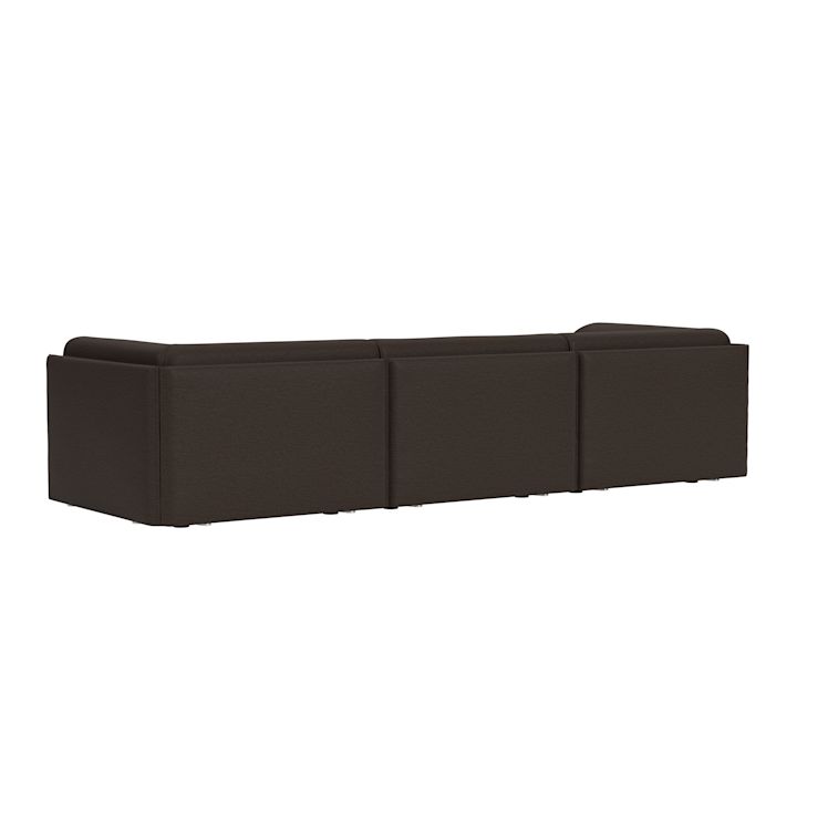 Palo Block 3-seater Sofa Low Back with Armrests, Amdal 280, Art. no. 95101 (image 4)