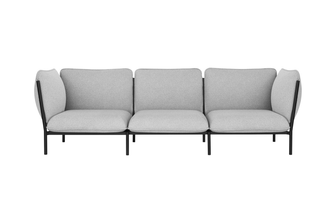 Kumo 3-seater Sofa with Armrests, Porcelain, Art. no. 30074 (image 1)