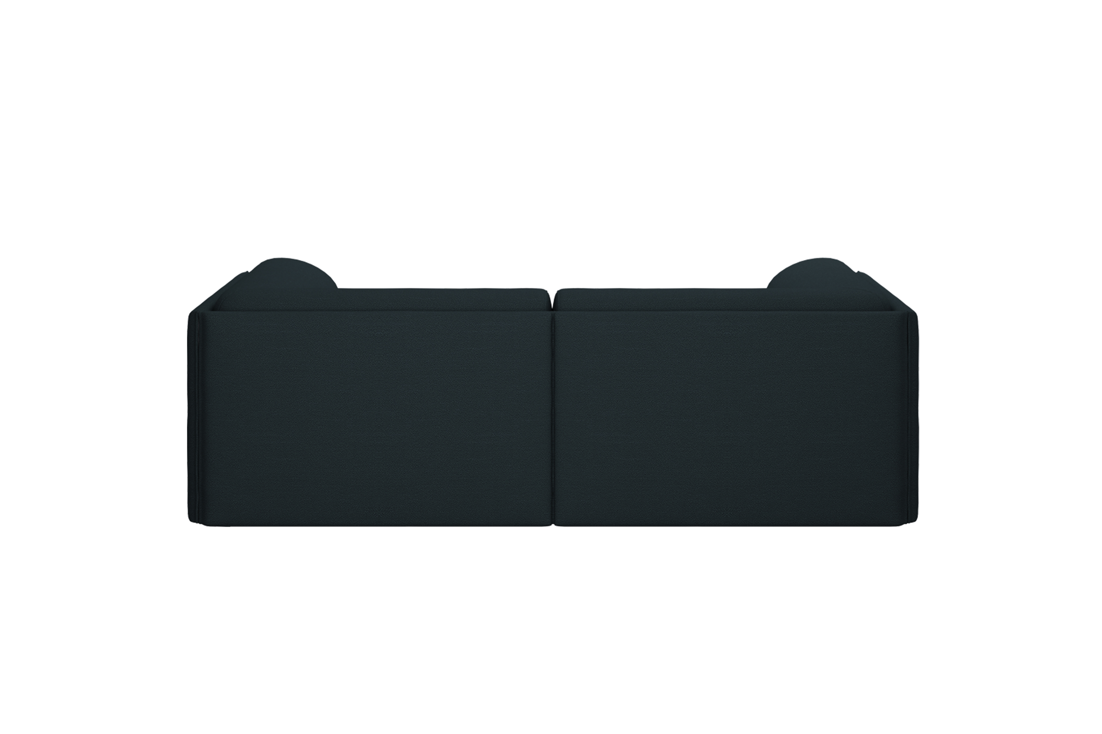 Palo Block 2-seater Sofa Low Back with Armrests, Pine (UK), Art. no. 20744 (image 2)