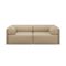 2-seater Sofa Low Back with Armrests