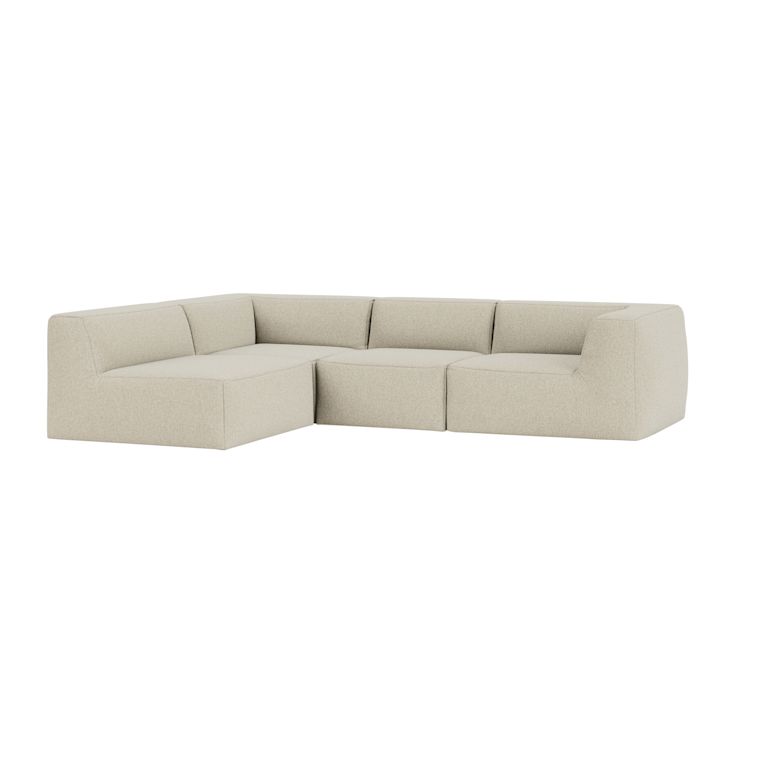 Great 3-seater Sofa Narrow Corner Left, Safire 0014 (UK), Art. no. 92581 (image 2)