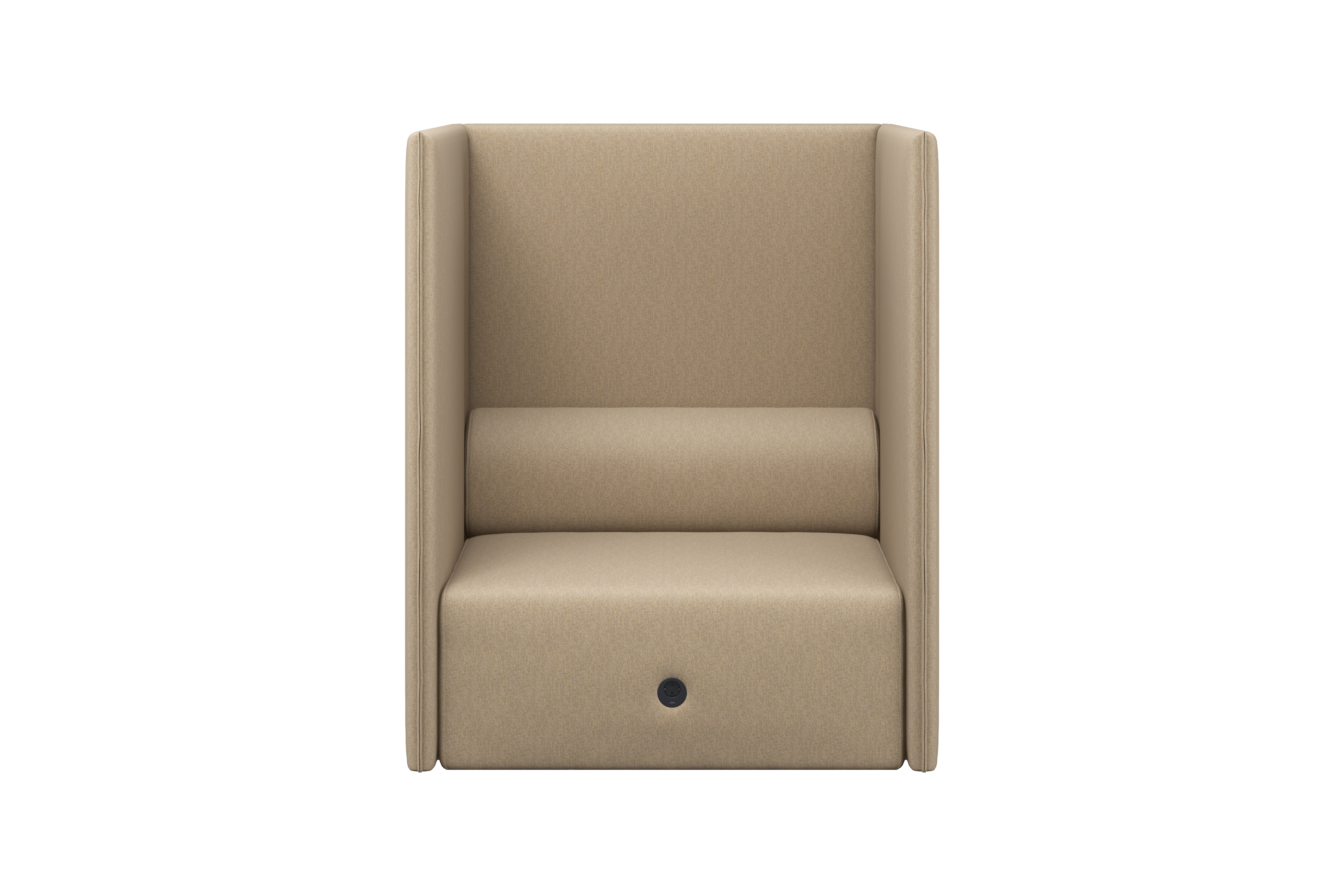 Palo Block Single-seater High Back, Beige (UK), Art. no. 20763 (image 3)