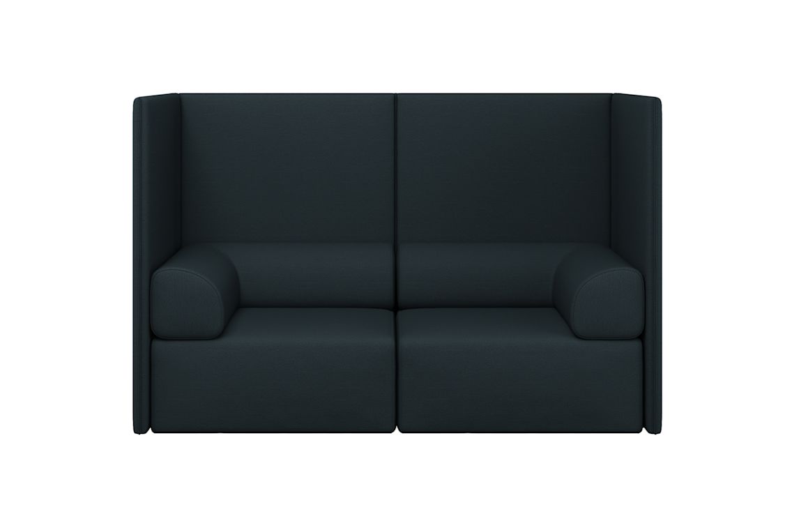 Palo Block 2-seater Sofa High Back with Armrests, Pine, Art. no. 31393 (image 1)