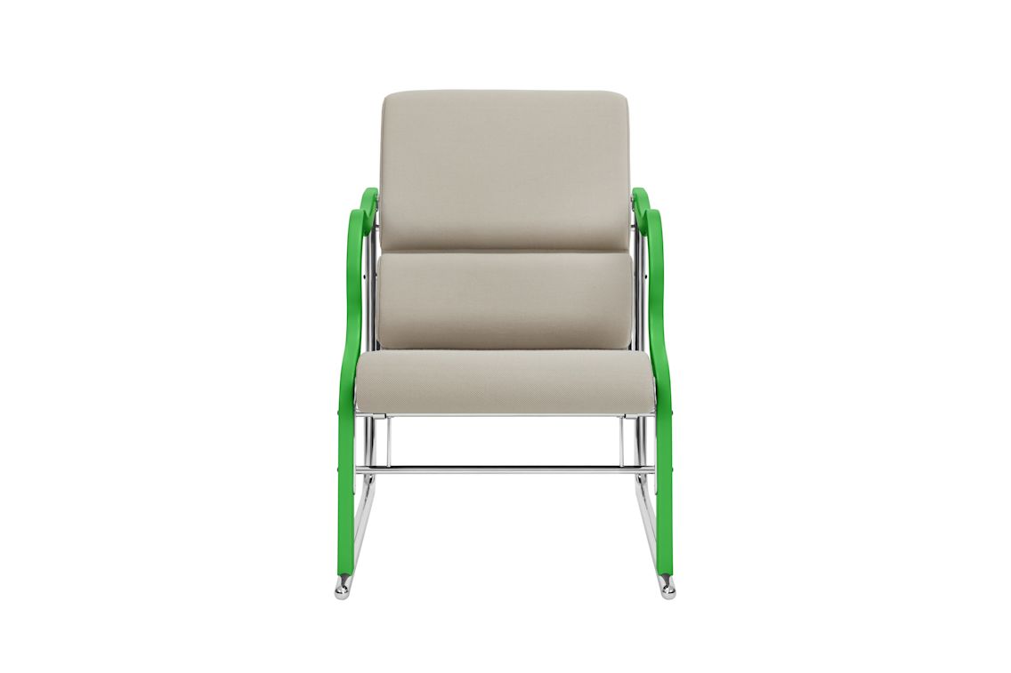 Experiment Lounge Chair, 501 / Green / Light Beige , Art. no. 30937 (image 2)
