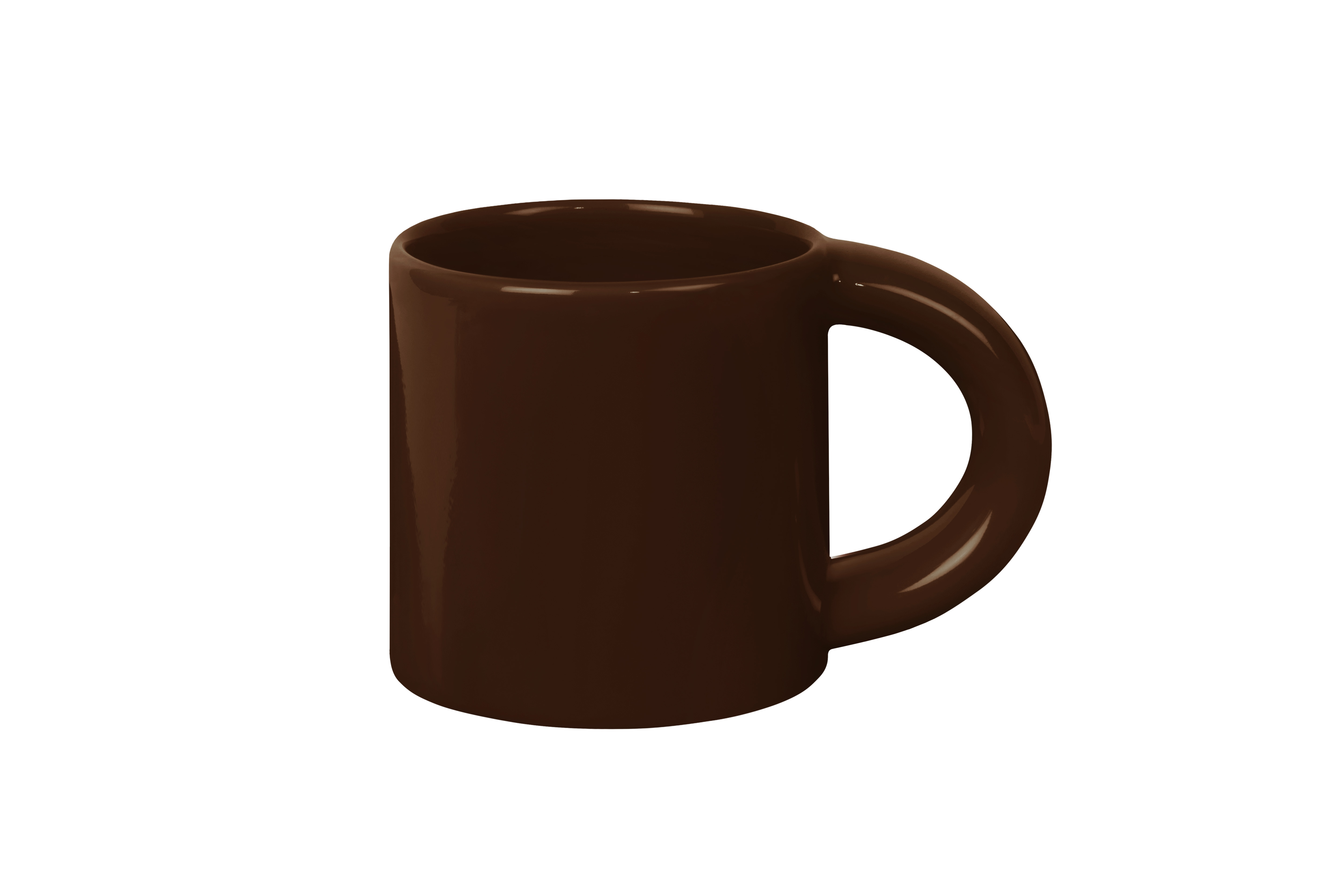 Bronto Mug (Set of 2), Brown, Art. no. 31538 (image 1)